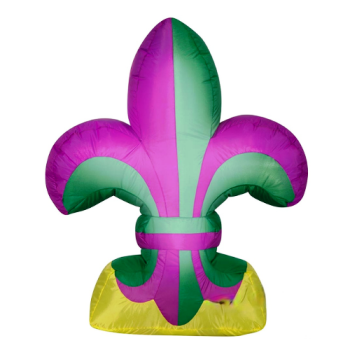 mardi gras yard inflatables