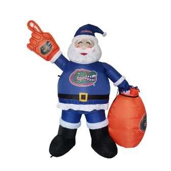 7ft Inflatable NCAA University of Florida Gators Santa Claus Picture